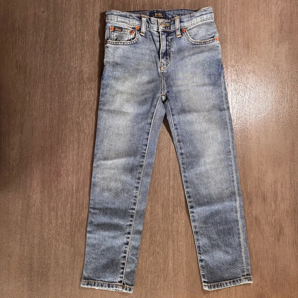 Vintage Ralph Lauren Kids Denim Straight Leg Jeans Pants 6